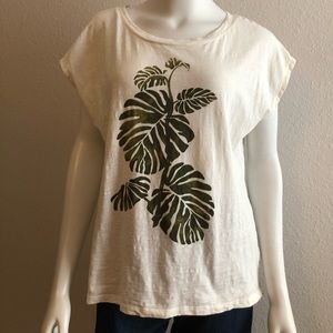 Talbots Philodendron t shirt